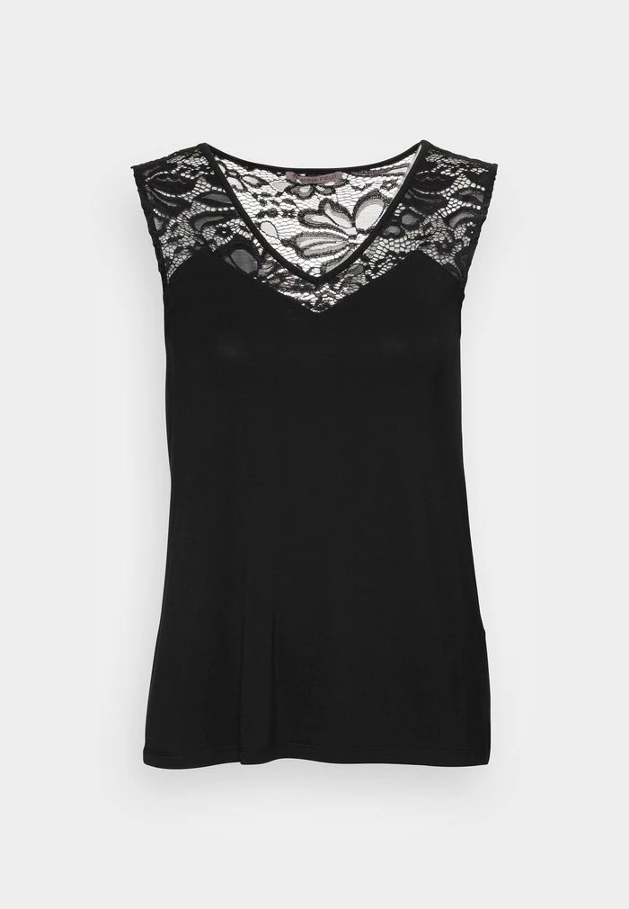 T-Shirt ANNA FIELD Anna Field Tank Noir Femme | UFL-6288392